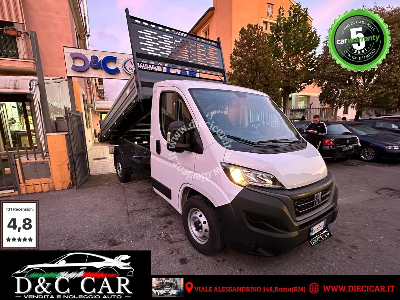 Fiat Ducato 35 2.2 Mjt 140CV PM Cassonato RIBALTABILE