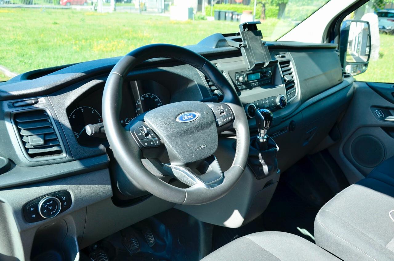 FORD TRANSIT CUSTOM 2.0 ECOHYBRID 130cv L3 H1 PASSO LUNGO, NO IVA, UNICOPROPRIETARIO, UFF ITALIANA, EURO 6D, SERVICE UFF FORD, PERMUTE