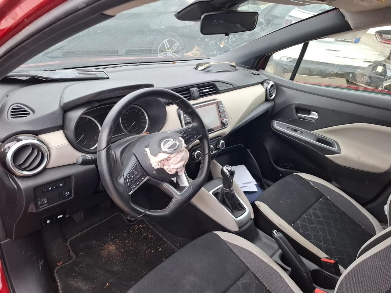 NISSAN MICRA 23 30.000 KM BENZINA SINISTRATA