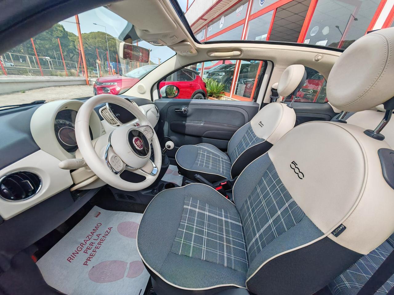 Fiat 500 C 1.3 diesel 07/2016 CV95 CABRIO lounge