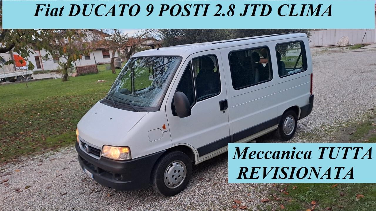 Fiat DUCATO 9 POSTI CLIMA