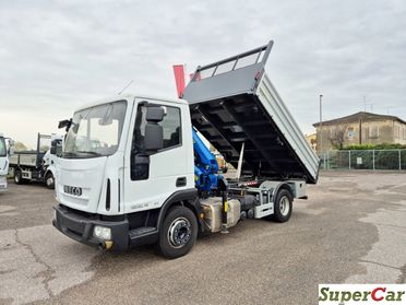 IVECO EUROCARGO 120EL19 ribaltabile, gru e Radiocomando nuovi