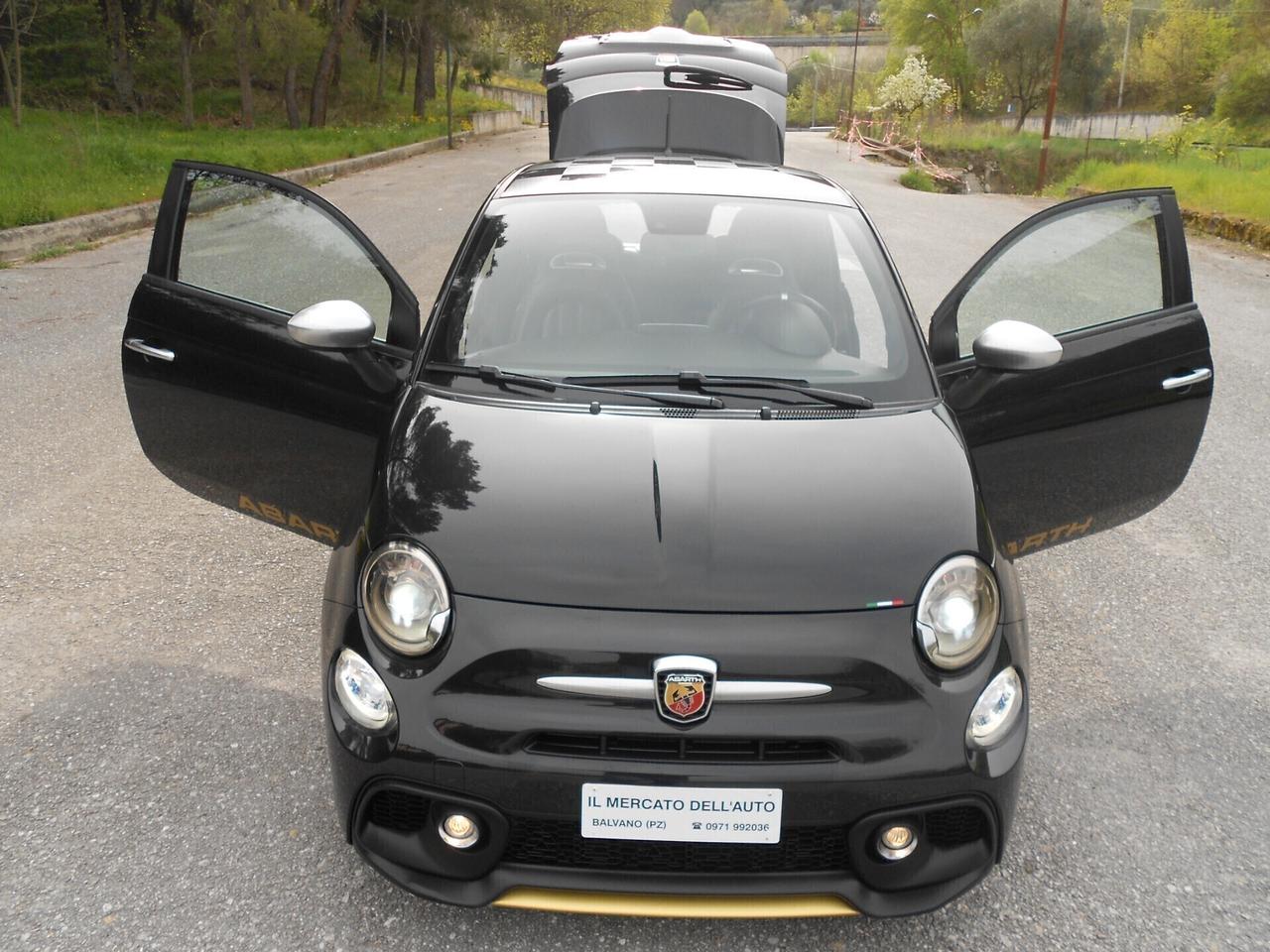 ABARTH 595(12mesi di GARANZIA)160cv,PELLE,E6B