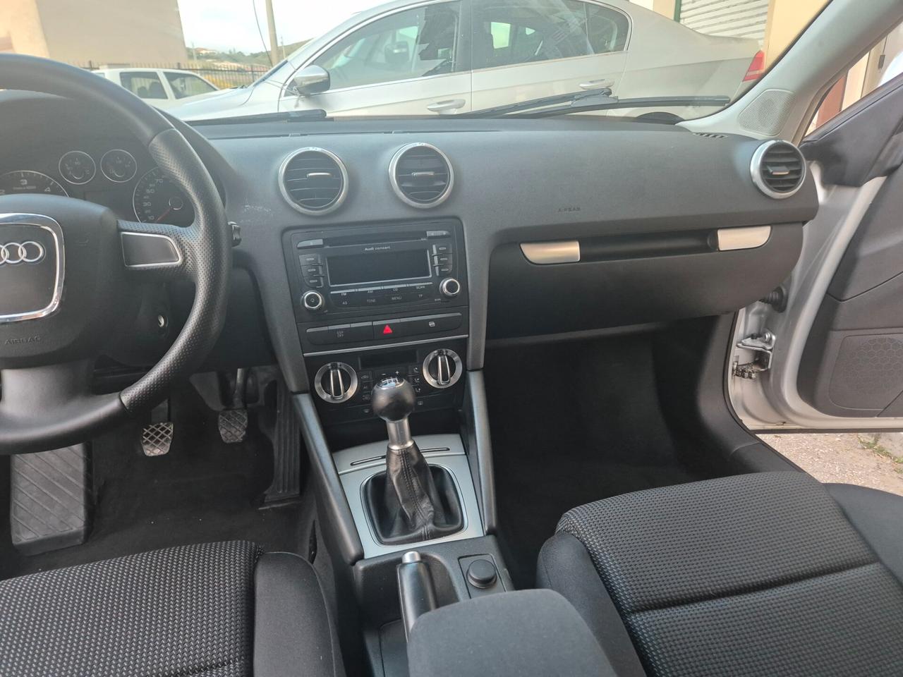 AUDI A3 SPB 2.0 TDI 140 CV ANNO 2009 KM CERTIF