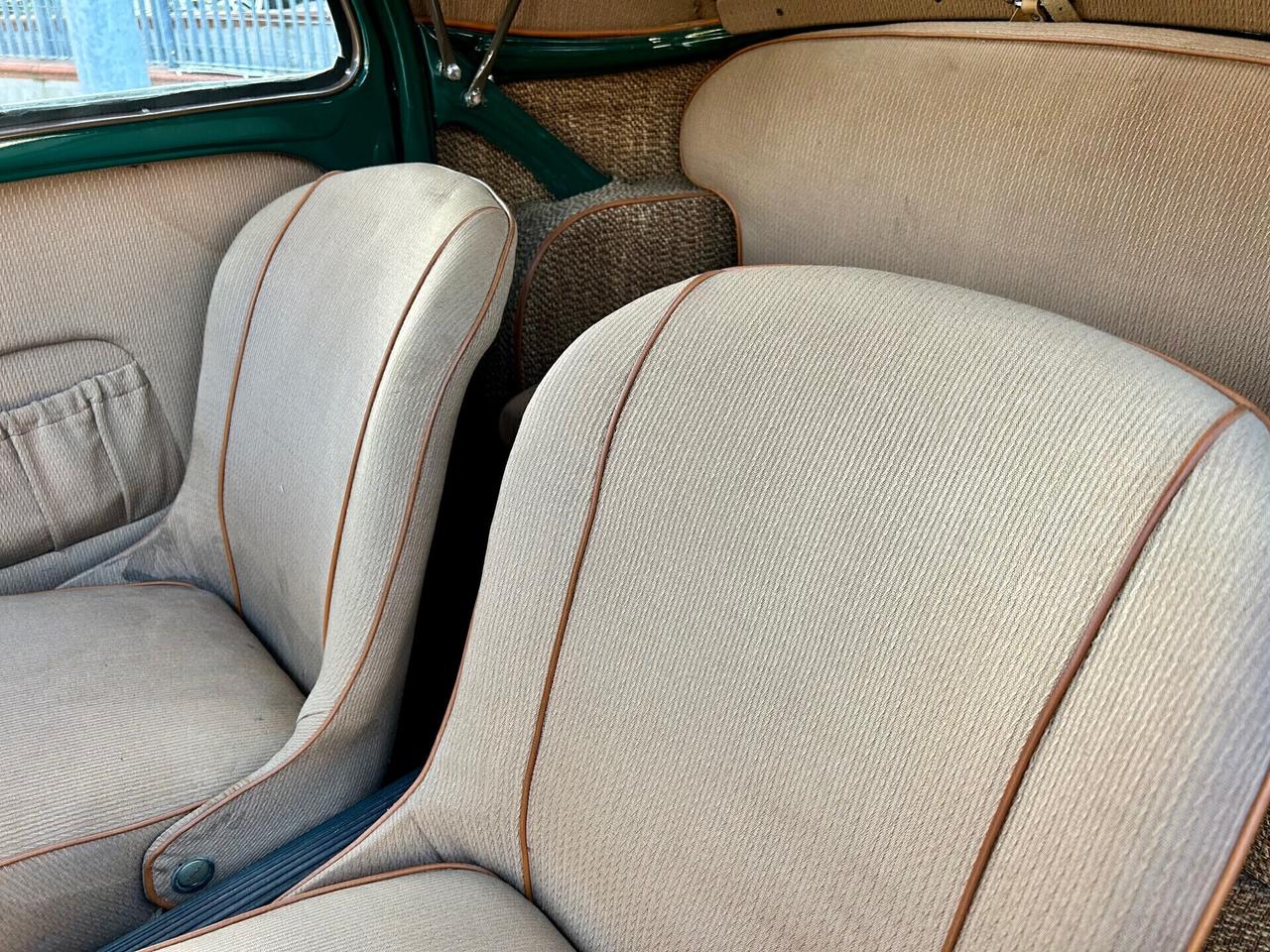 Fiat Topolino 500C TRASFORMABILE - VETTURA DI INTERESSE STORICO COLLEZIONISTICO