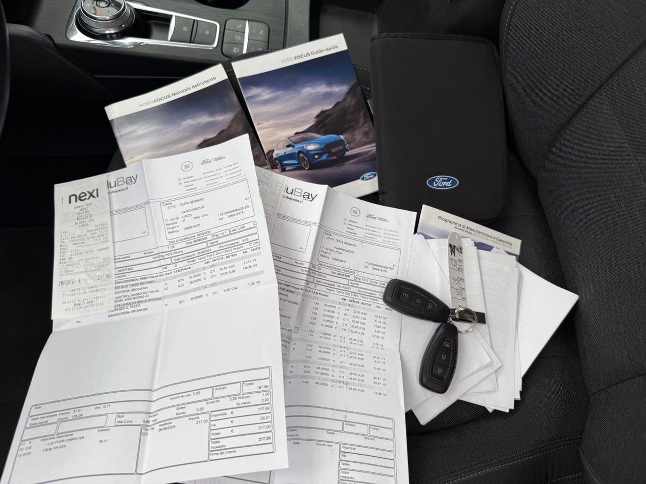 Ford Focus 1.5 Diesel 120 CV automatico 5p. Active