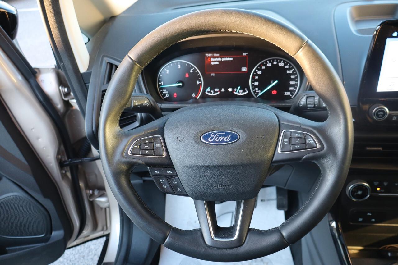 Ford EcoSport 1.5 Ecoblue 100 CV Start&Stop Titanium