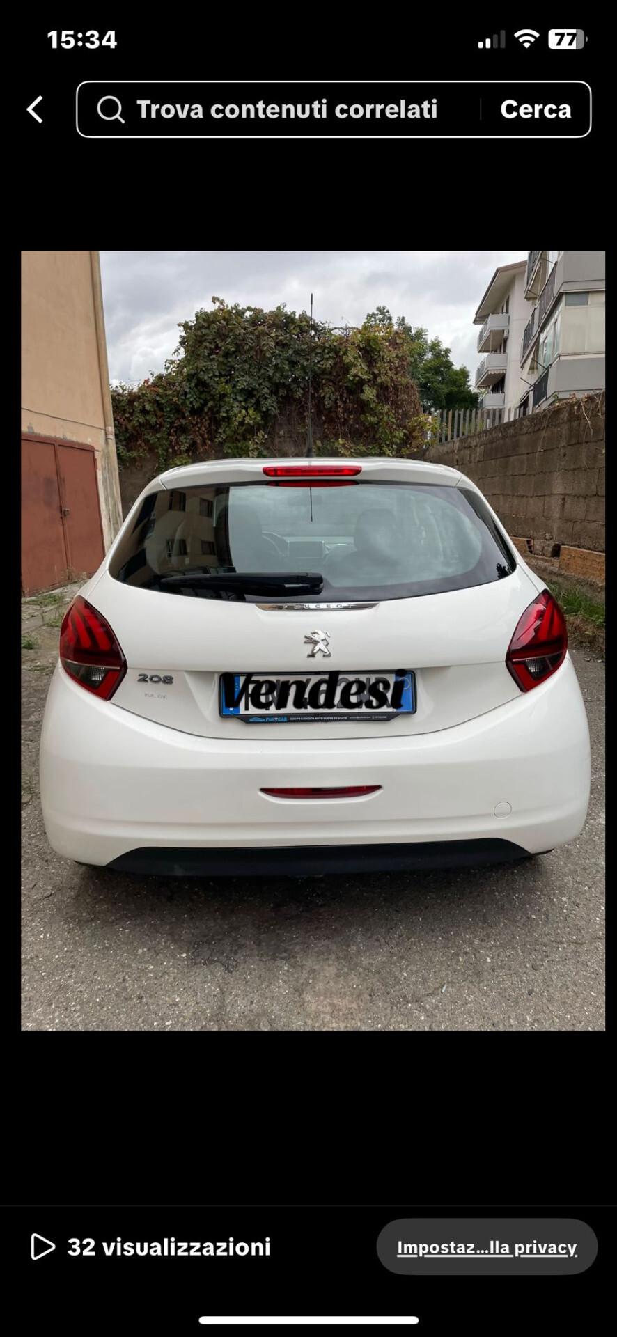 Peugeot 208 BlueHDi 75 5 porte Active