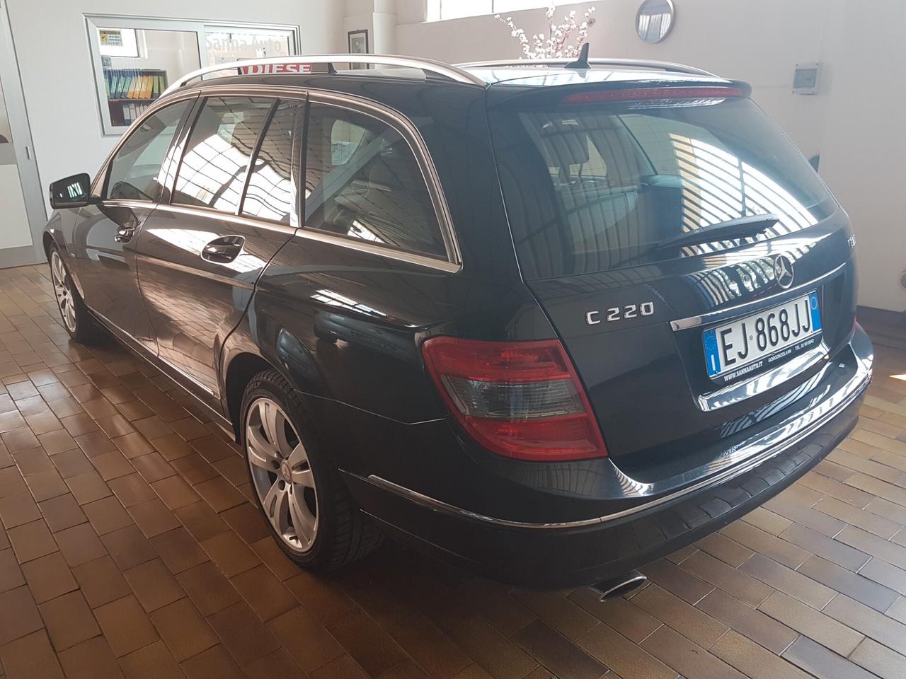 MERCEDES C 220 SW CAMBIO AUTOMATICO AVANTGARDE, UNICO PROPRIETARIO