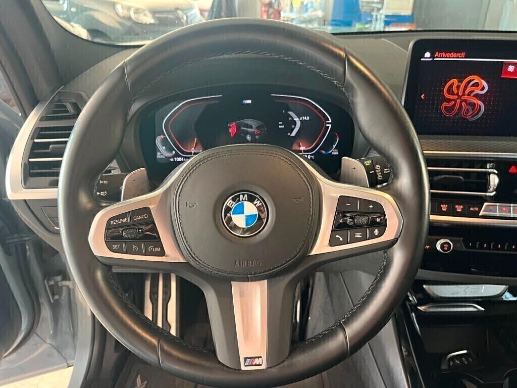 BMW X3 M sport tetto panoramico/apribile mhev 48V auto