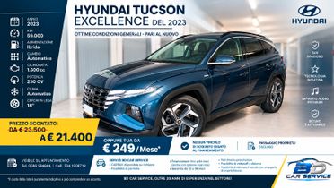 HYUNDAI TUCSON 1.6 CRDI 48V EXCELLENCE DEL 2023, 59.000 KM - GARANZIA UFFICIALE FINO AL 03.2028!