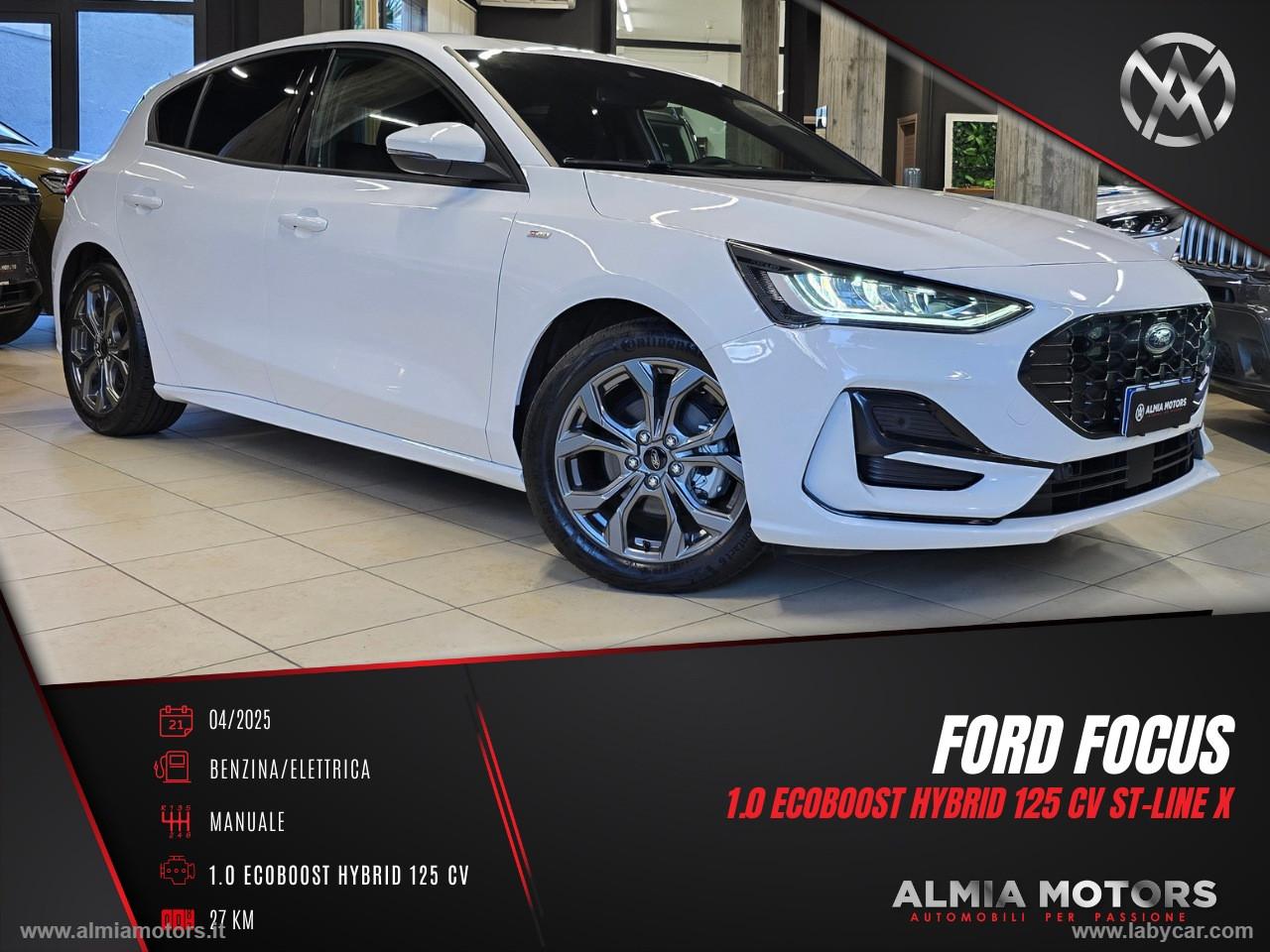 FORD Focus 1.0 EcoBoost Hybrid 125CV 5p.ST L.
