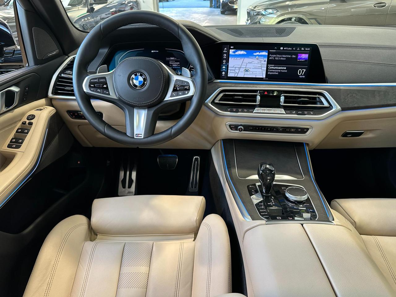 BMW X5 xdrive45e Msport-21"-Tetto-Camera-Harman/K-IVA