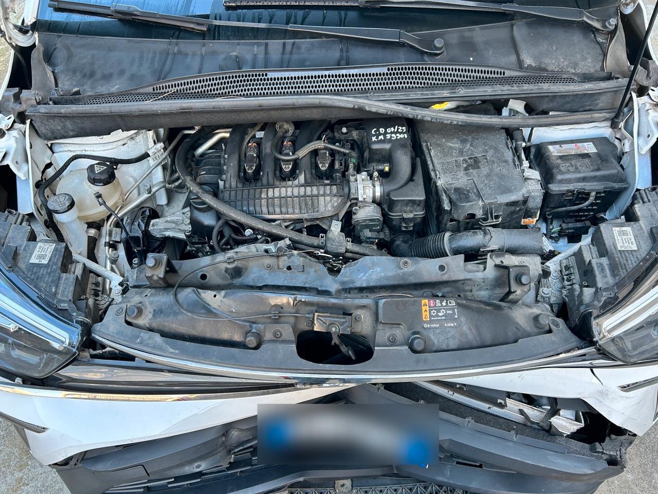 Opel Crossland 1.2 Benz/GPL 82CV - 2021 Incidentata