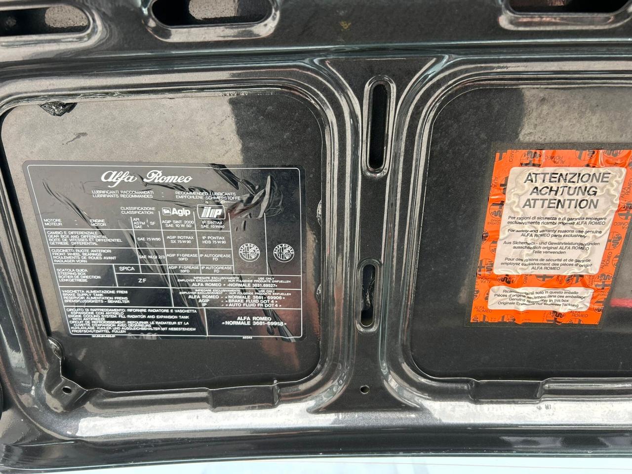 Alfa Romeo 75 1.8i turbo Quadrifoglio Verde A.S.N.