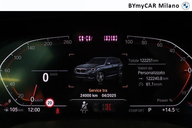 BMW X5 30 d Mild Hybrid 48V Msport xDrive Steptronic