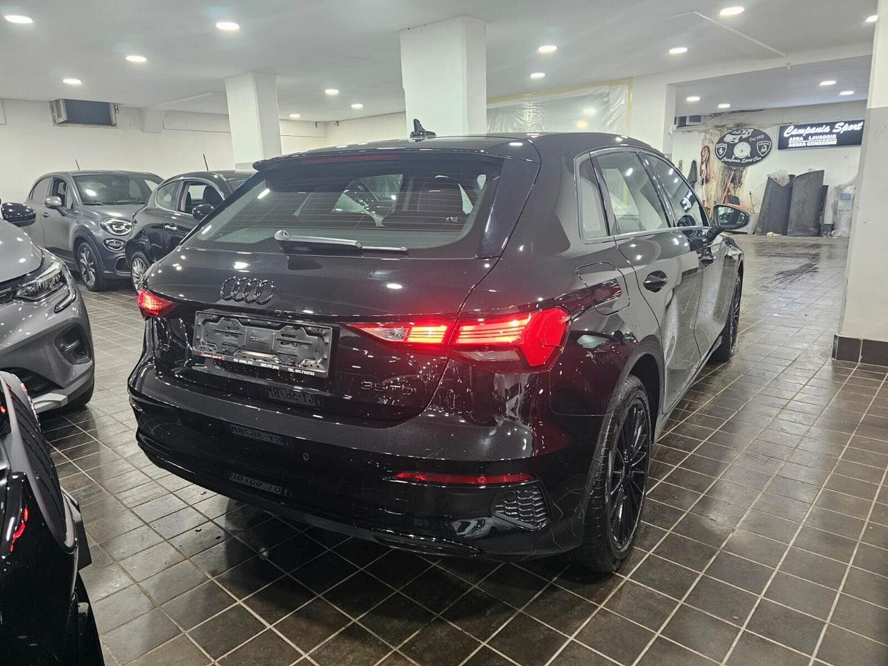 NUOVA AUDI A3 SPORTBACK S-LINE 35 TDI 150CV S-TRONIC IDENTITY BLACK