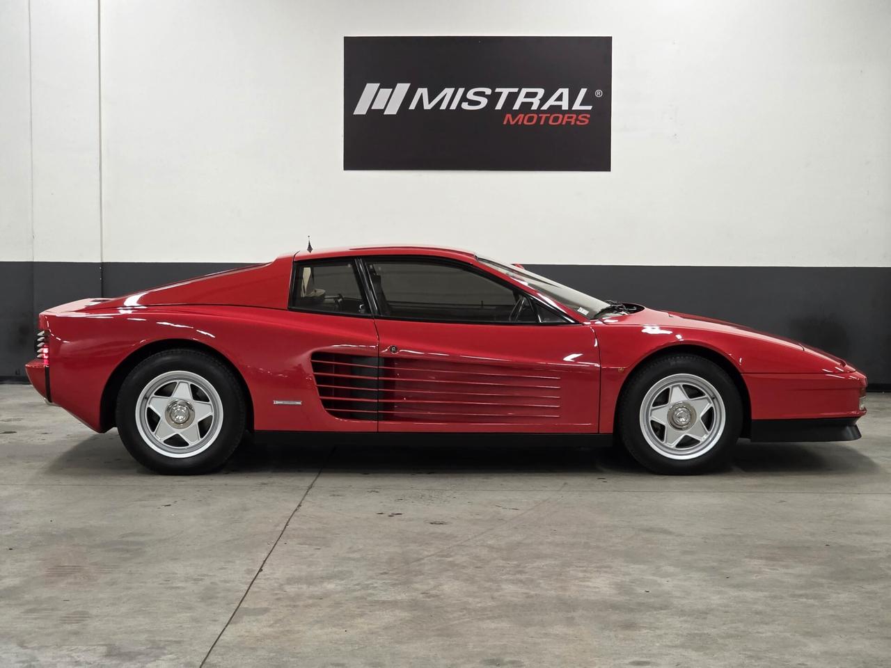 Ferrari Testarossa Monospecchio Monodado Cert. Ferrari Classiche