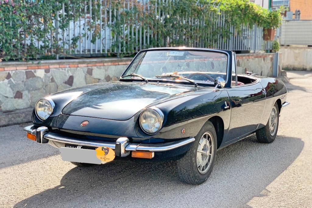 Fiat 850 SPIDER SPORT targa oro Asi