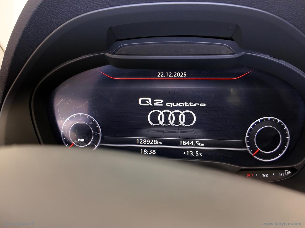 AUDI Q2 35 TDI quattro S tr. Identity Black
