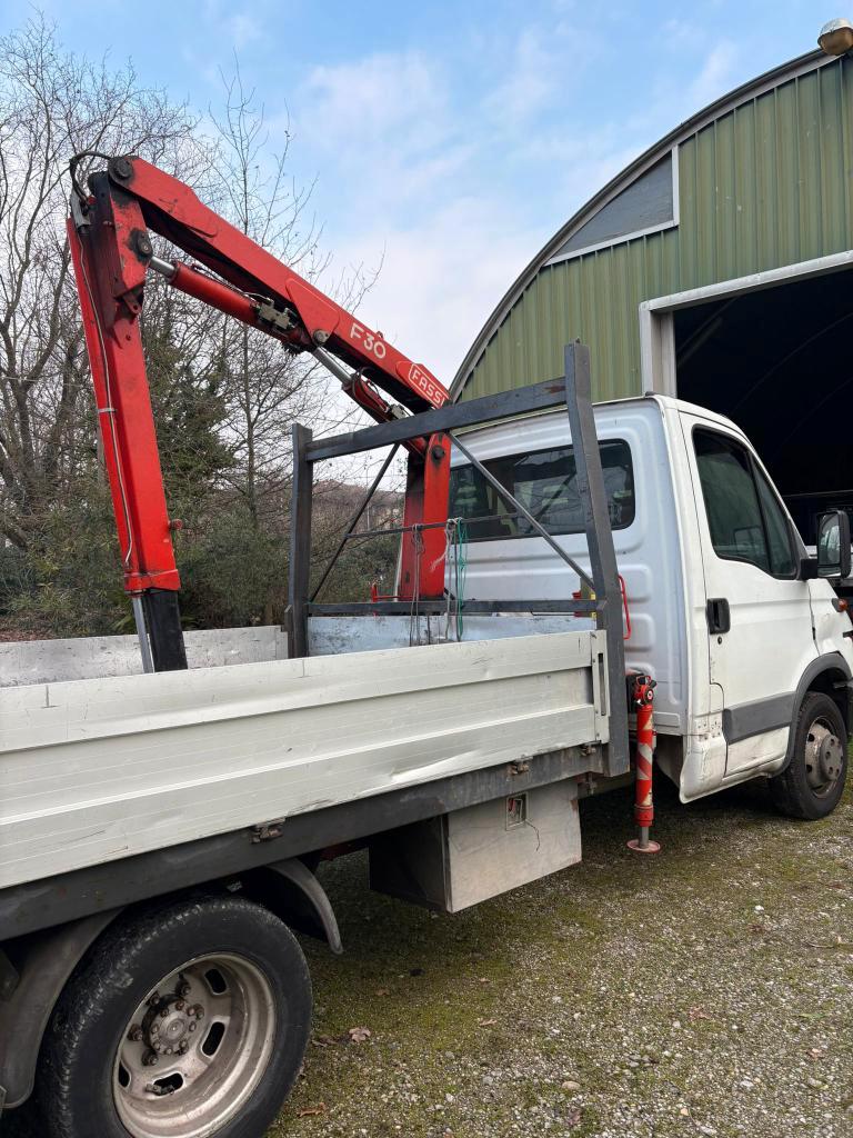 IVECO Daily 35 CASSONE 3 METRI CON GRU