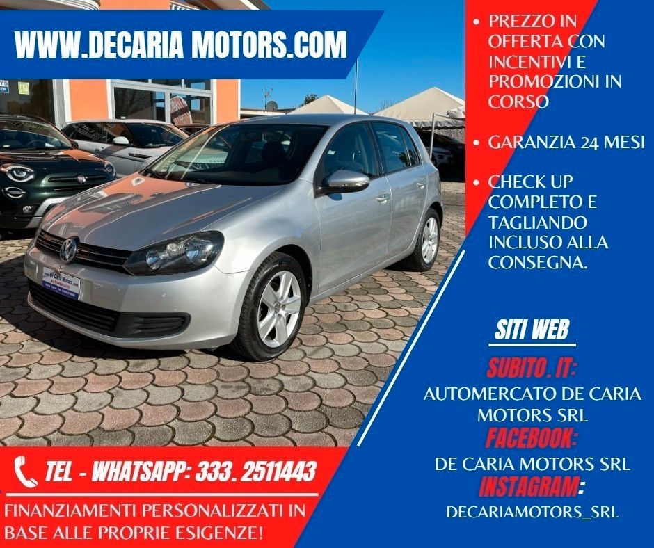 Volkswagen Golf VI 1.6 TDI 105CV Comfortline 2011