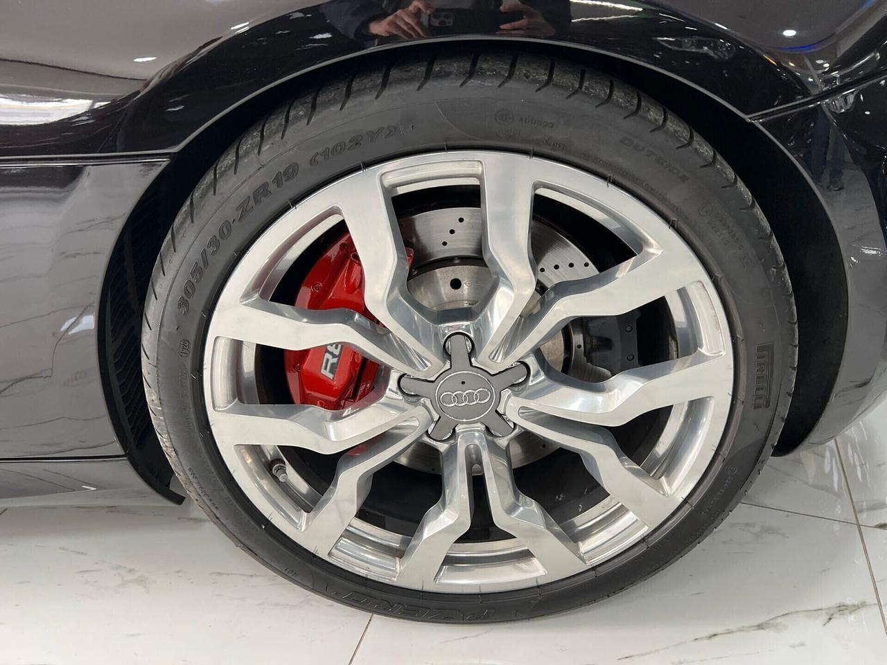 NUOVA AUDI R8 5.2 V10 FSI 525CV QUATTRO R-TRONIC CABRIO IDENTITY BLACK