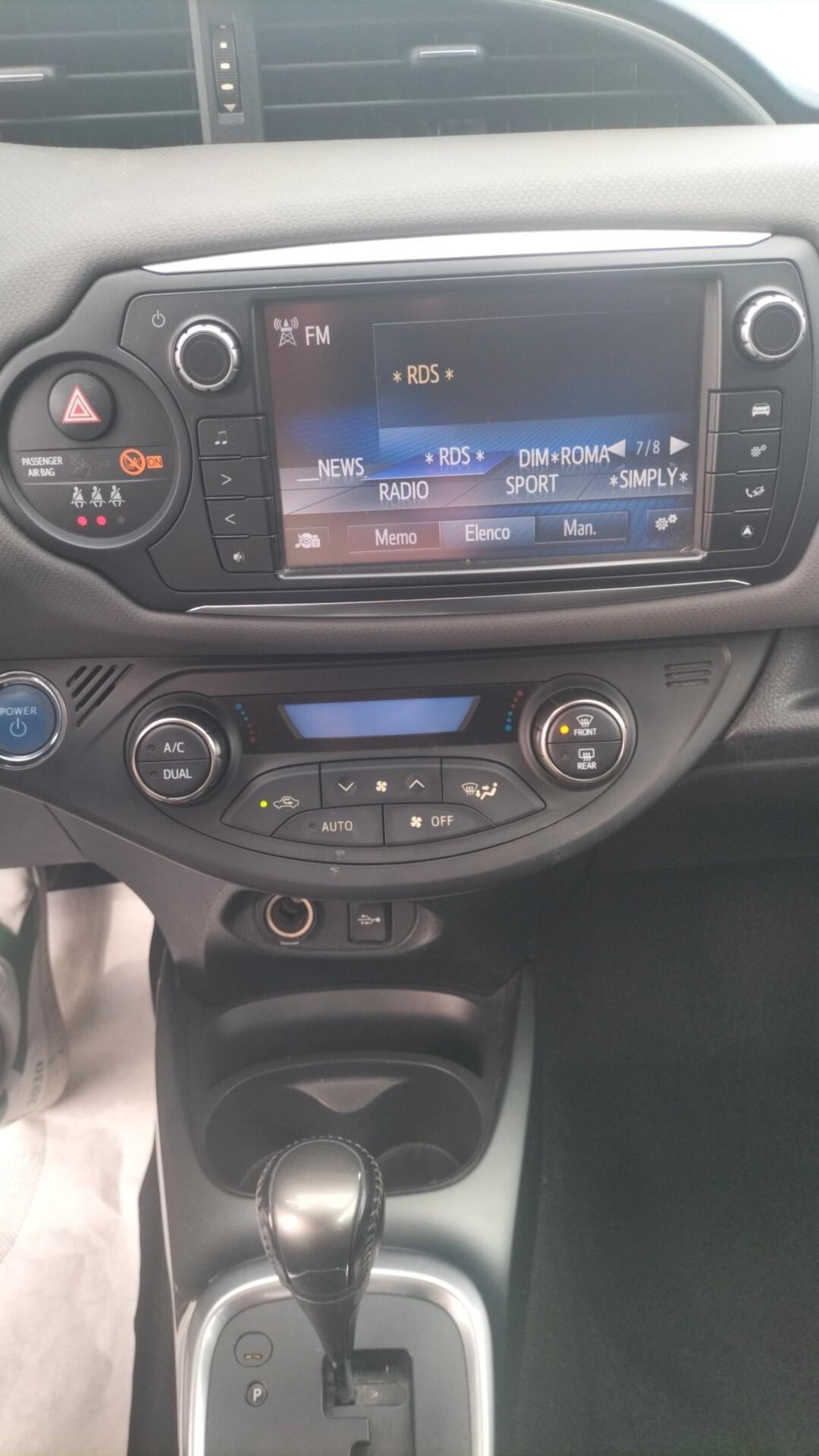 Toyota Yaris 1.5 Hybrid 5 UNIPRO PREZZO REALE TAGLIANDI UFFICIALI
