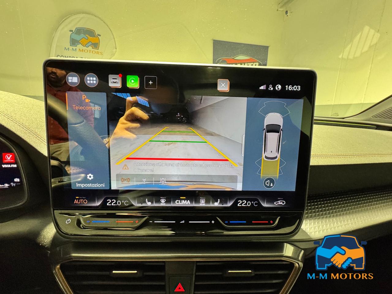 Cupra Leon Sportstourer 1.5 hybrid 150cv dsg UNIPRO TETTO GANCIO TRAINO DCC GARANZIA ESTESA