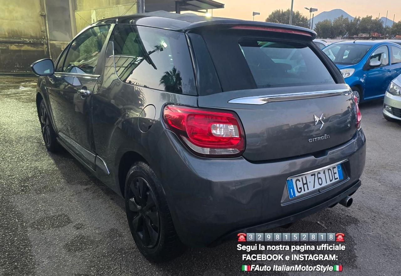 Ds DS3 DS 3 1.2 VTi 82 So Chic Cabrio
