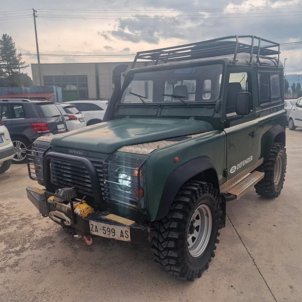 Land Rover Defender 90 2.5 Tdi Hard-top GANCIO TRAINO E VERRICELLO