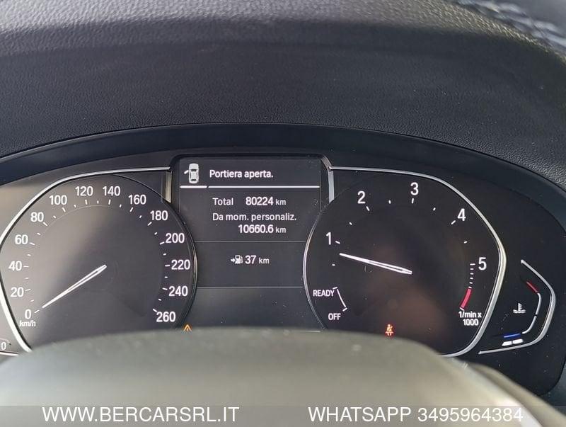 BMW X3 sDrive18d 48V*TELECAMERA POST*SEDILI SPORTIVI*LED*VIRTUAL COCKPIT PLUS*