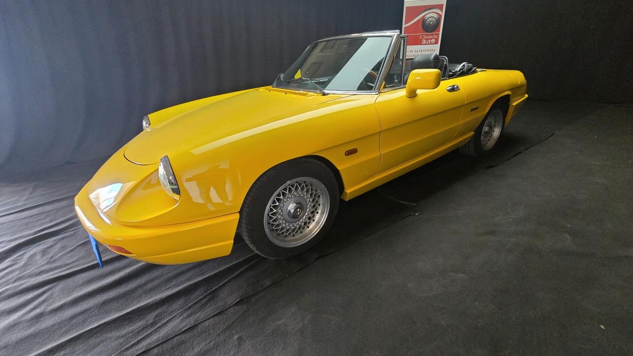Alfa Romeo Spider certif. ASI con C.R.S