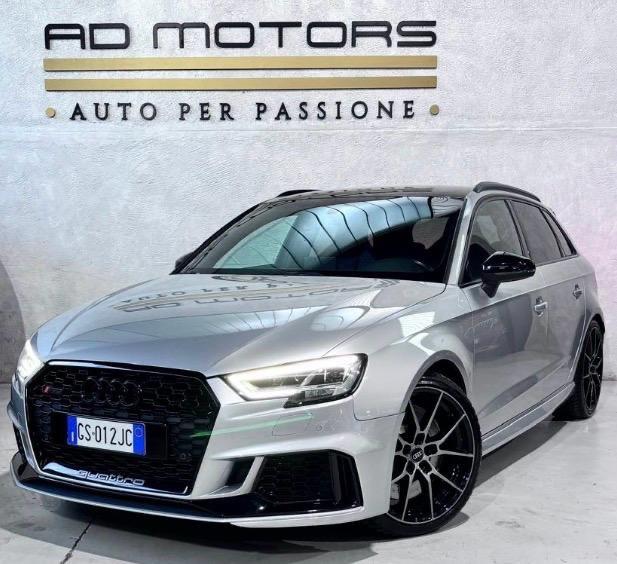 Audi RS3 Virtual Cockpit Sedili RS