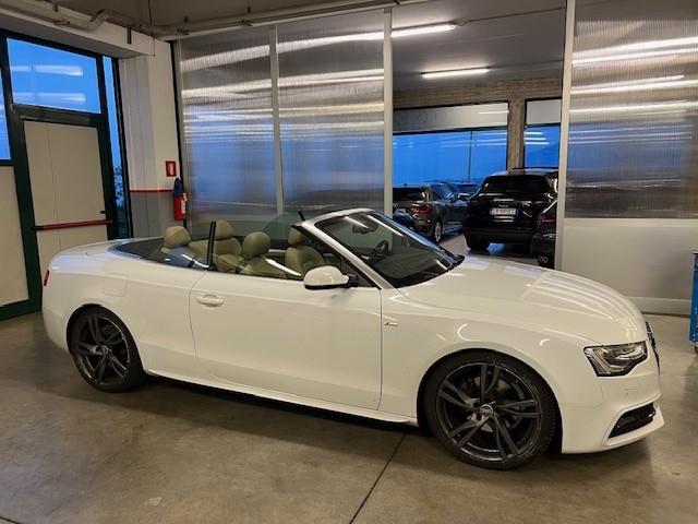 Audi A5 Audi A5 Cabrio 2.0 tdi 190cv S-line, Navi, Pelle, 19"