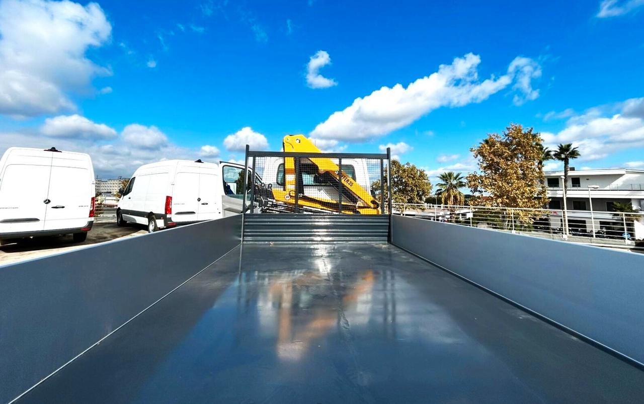 Mercedes Benz 419 T 37/35 cassone fisso e gru