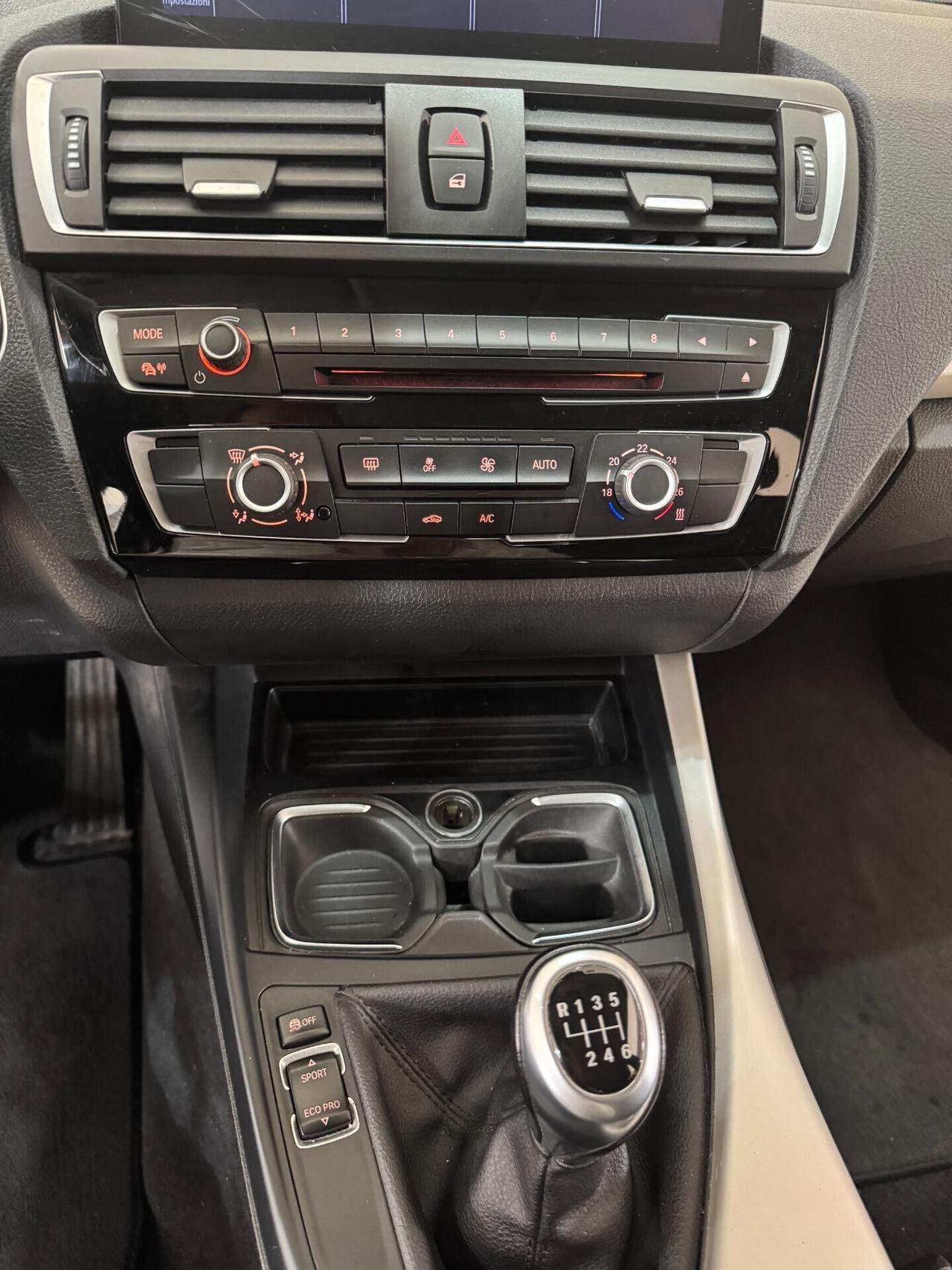 Bmw 116 116d Urban cv. NAVIGATORE OK NEOPATENTATI