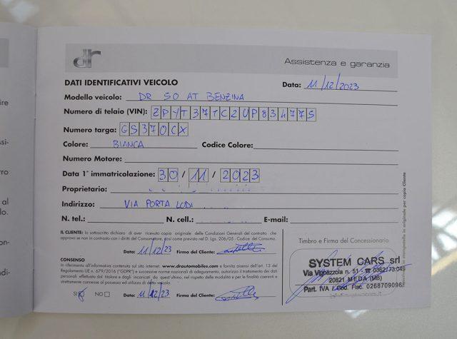 DR MOTOR DR 5.0 1.5 Turbo CVT "Km 7.000" Unico Proprietario **