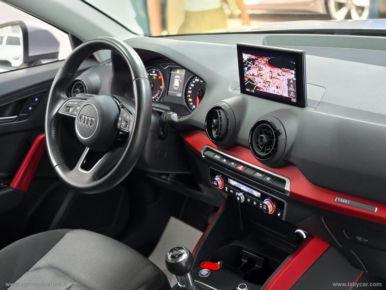 AUDI Q2 1.6 TDI Sport LED - NAVI 2019
