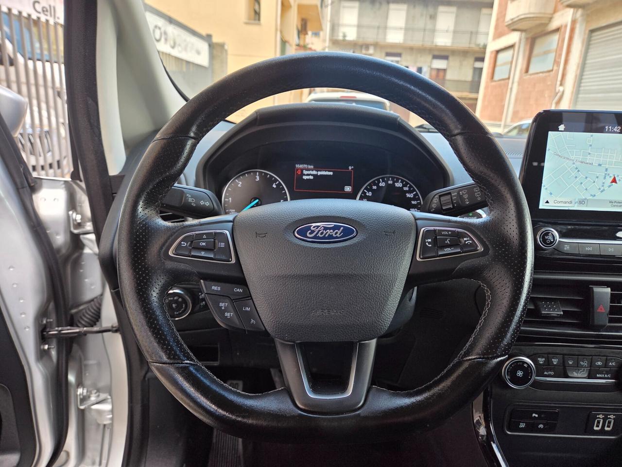 FORD ECOSPORT ANNO 2018 ST-LINE 1.5 TDCI 100 CV KM CERTIFICATI
