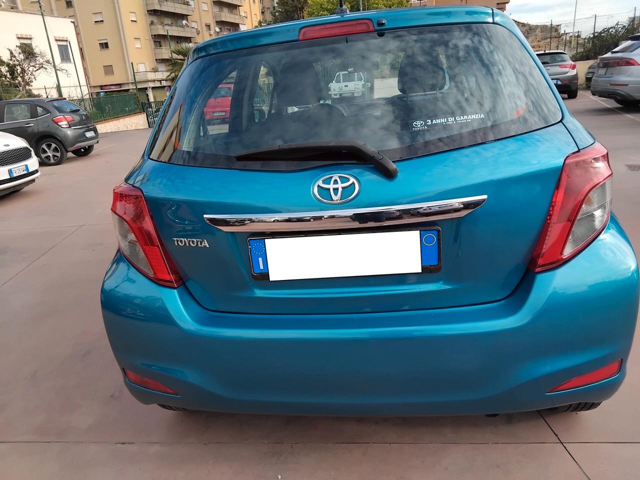 TOYOTA YARIS 1.0 51KW SENZA UN GRAFFIO E GARANTITA