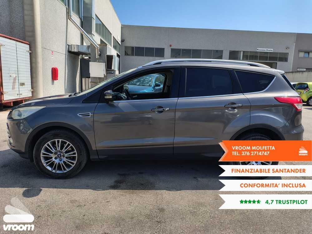 FORD Kuga 2ª serie 2.0 TDCI 4WD TETTO PANORAMICO