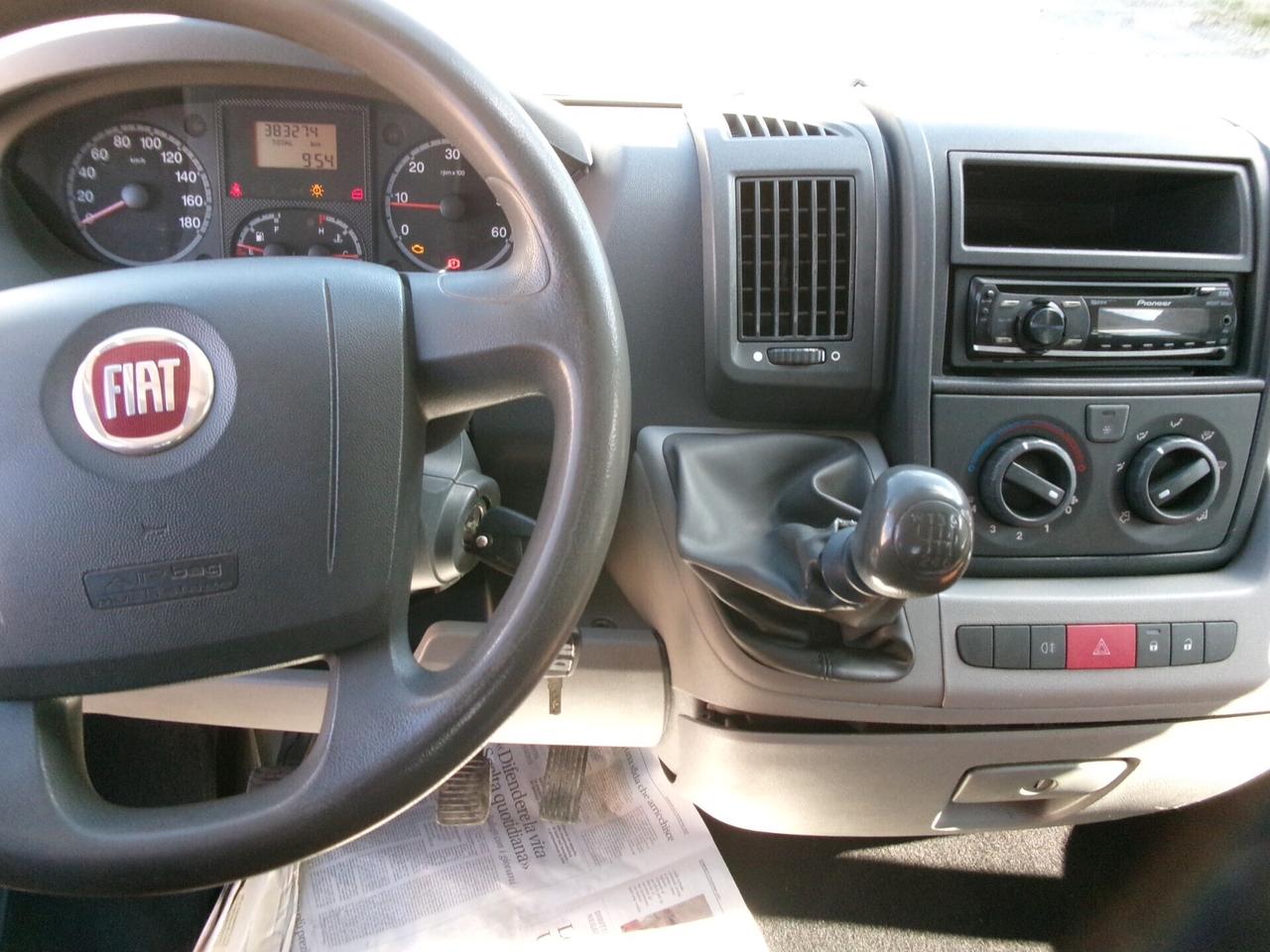 Fiat Ducato DOPPIA GABBINA 7 POSTI CASSONE FISSO