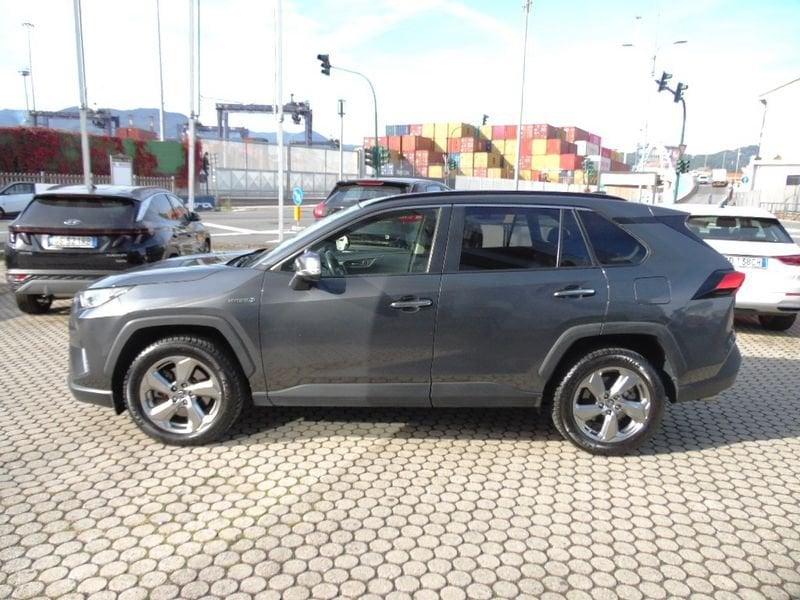 Toyota RAV4 2.5 HV (222CV) E-CVT AWD-i Lounge TAGLIANDI TOYOTA, 4WD, PELLE, TETTO