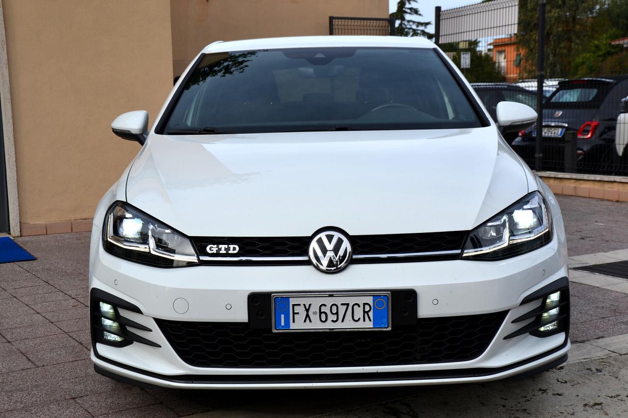 Volkswagen Golf 2.0 TDI DSG 184CV GTD **PREZZO REALE**UNIPRO'**
