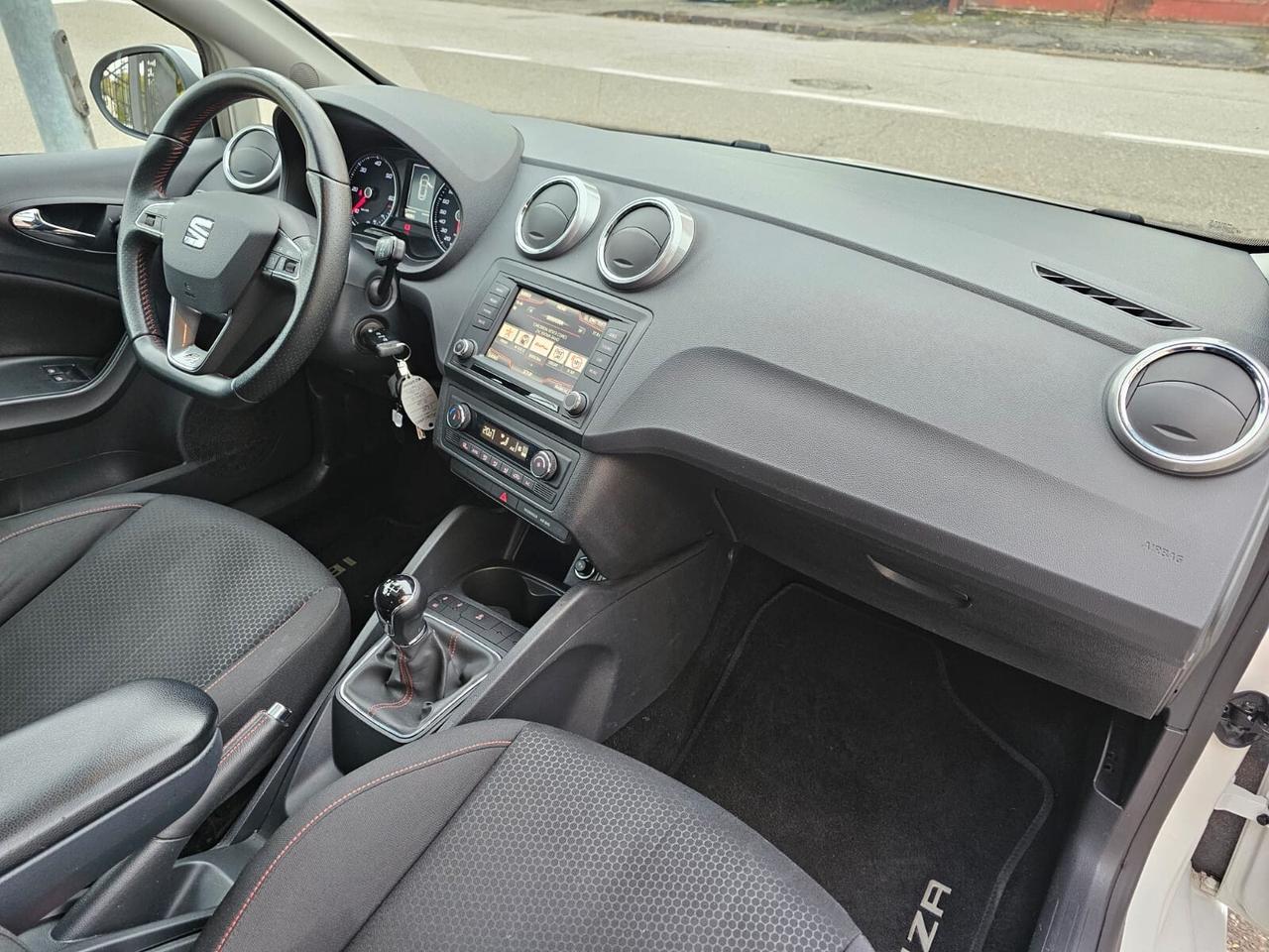Seat Ibiza 1.4 TDI 105cv FR*Bi-Xeno*Tetto*Pdc*17*Euro6*