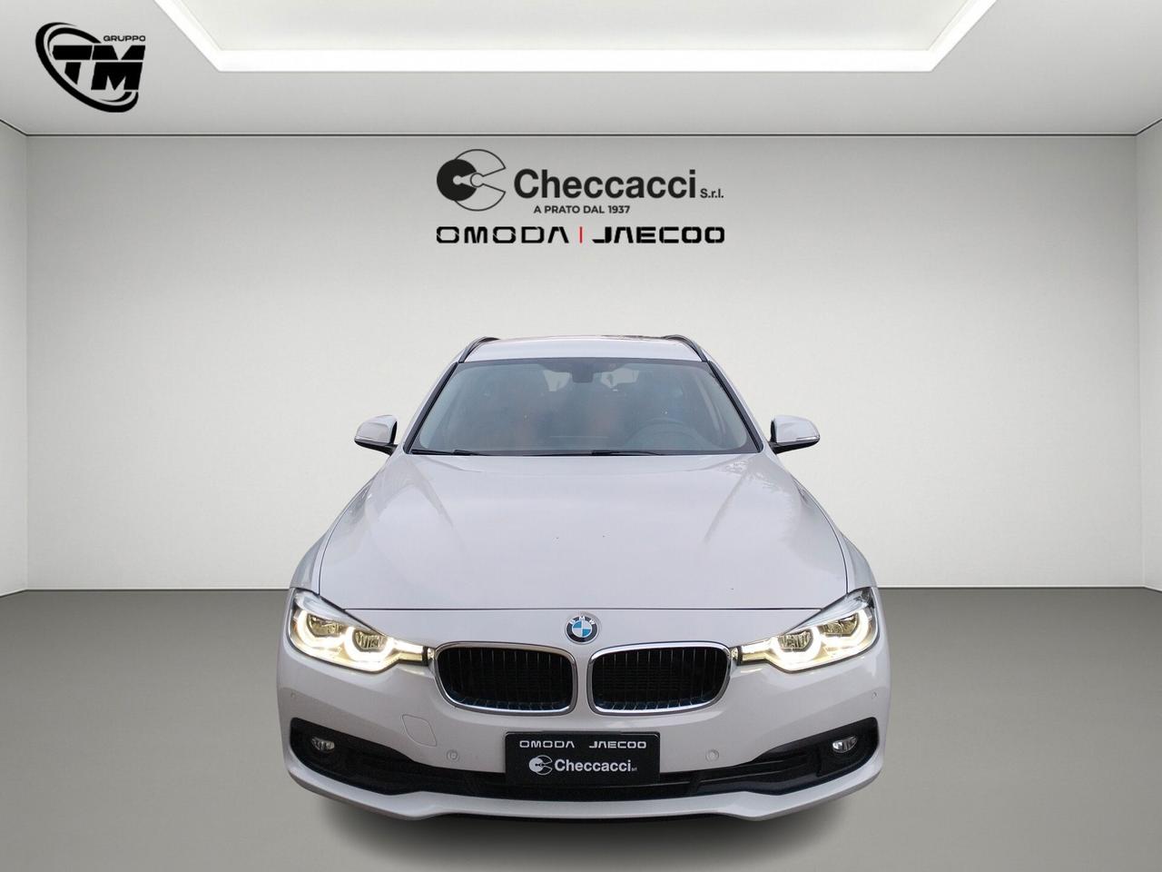 BMW 318 d Serie 3 F31 2018 Touring auto GANCIO TRAINO