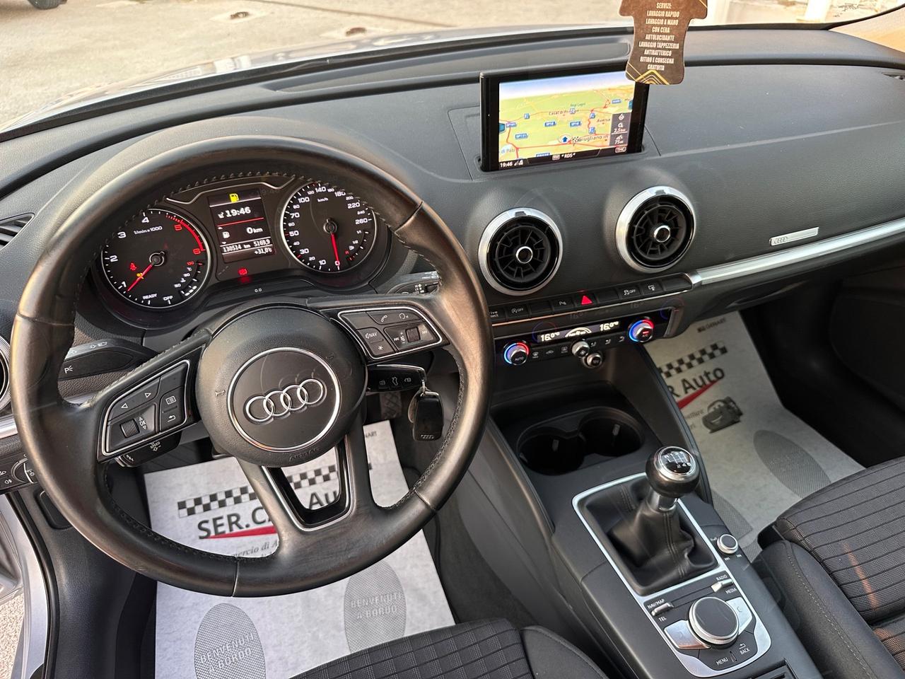 Audi A3 SPB 2017 1.6 TDI 116 CV Sport Restyling