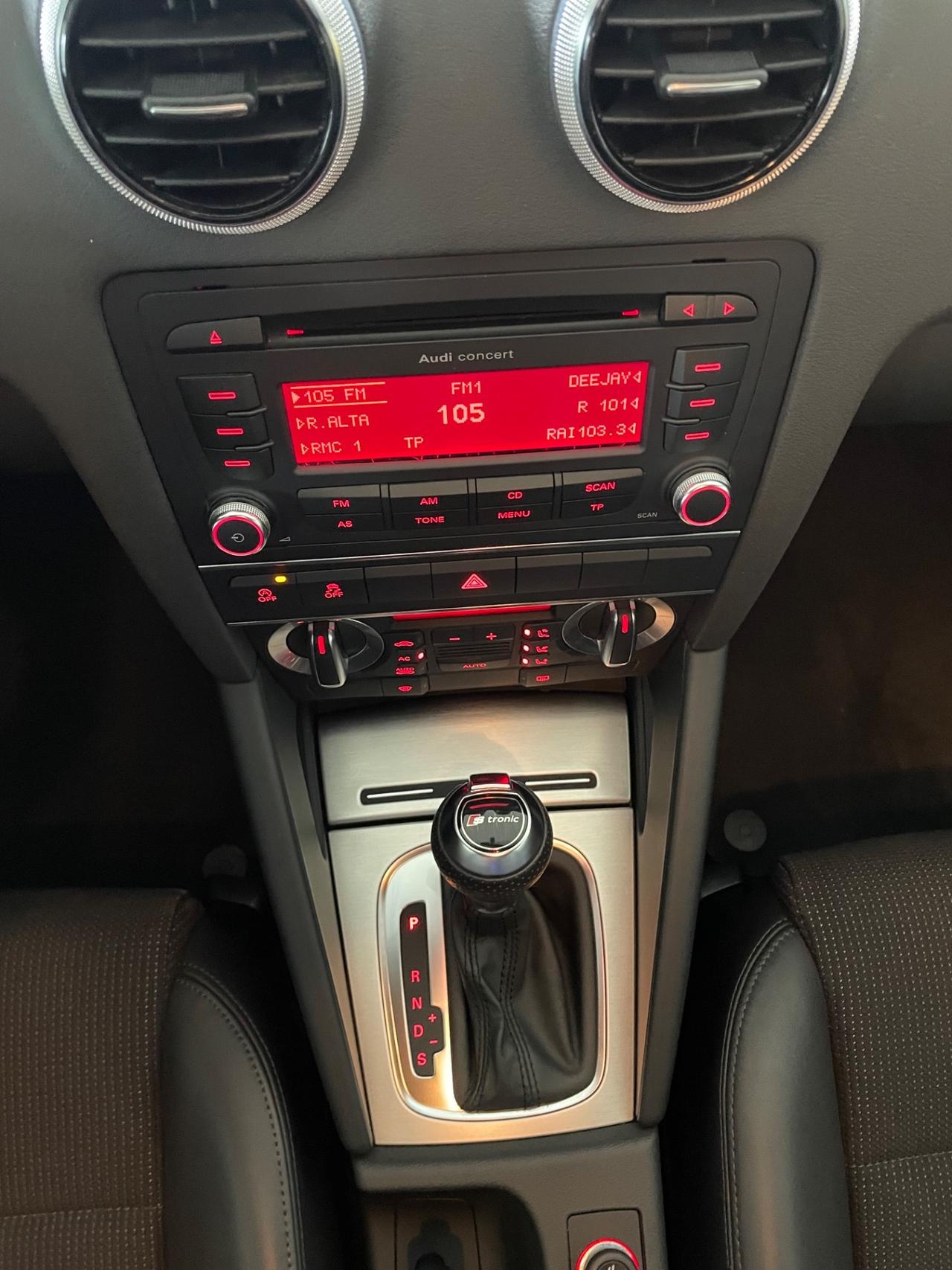 Audi A3 2.0 Tdi 140cv S-Tronic S LINE 100 Mila Km
