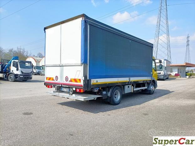 DAF LF 55 280 centina e sponda caricatrice